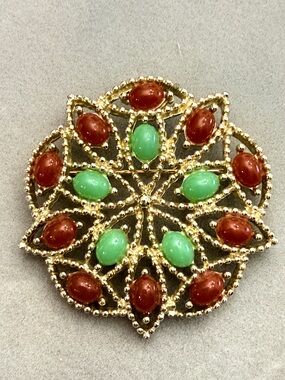 Vintage 1969 Sarah Coventry "Acapulco" brooch